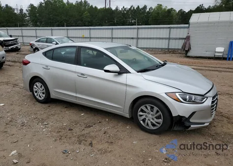 2018 Hyundai Elantra Se from USA, damaged, VIN 5NPD74LF1JH395380